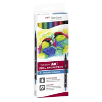 Tombow ABT Dual Pen Brush Sada oboustranných štětcových fixů - Primary colours 6 ks KALIA paper,