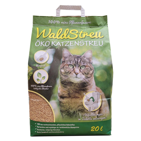 WaldStreu ekologické stelivo pro kočky 20l