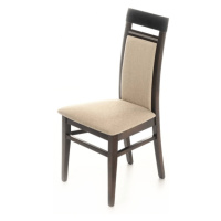 Jídelní židle MALLORCA FR13 ořech tmavý/béžová