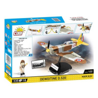 Cobi II WW Stíhací letoun Dewoitine D.520, 1:32, 335 k, 1 f