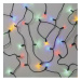 EMOS LED vánoční řetěz – tradiční, 22,35 m, venkovní i vnitřní, multicolor D4AM12