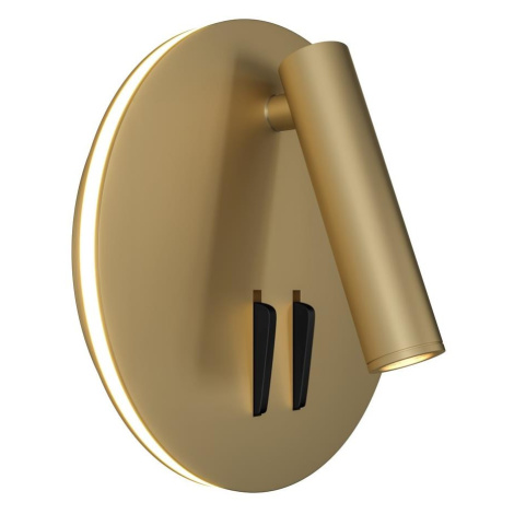 Maytoni C176-WL-01-6W-MG - LED Nástěnné bodové svítidlo IOS LED/9W/230V zlatá C176-WL-01-6W-MG