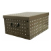 Compactor Skládací úložná krabice Compactor Riivoli - karton box 50 x 40 x 25 cm