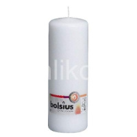 Válcová svíčka 20cm BOLSIUS bílá