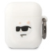 Karl Lagerfeld AirPods 1/2 cover Silicone Choupette Head 3D KLA2RUNCHH