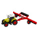 Traktor s příslušenstvím baterie + osvětlení My Ranch 39x12x13 cm