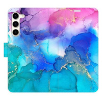 iSaprio flip pouzdro BluePink Paint pro Samsung Galaxy S23+ 5G