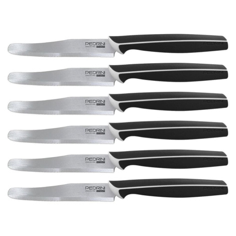 Pedrini Sada stolních nožů 6ks (4,1") - master line