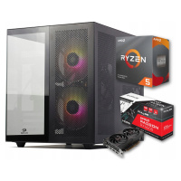 Bsg Striker Počítač pro hry Herní Ryzen 5 32GB DDR4 1TB Rx 6600 Win11