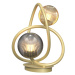 Wofi Wofi 8015-204 - LED Stolní lampa METZ 2xG9/3,5W/230V zlatá/šedá