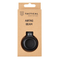 Kožené pouzdro Tactical Airtag Beam Leather, černá