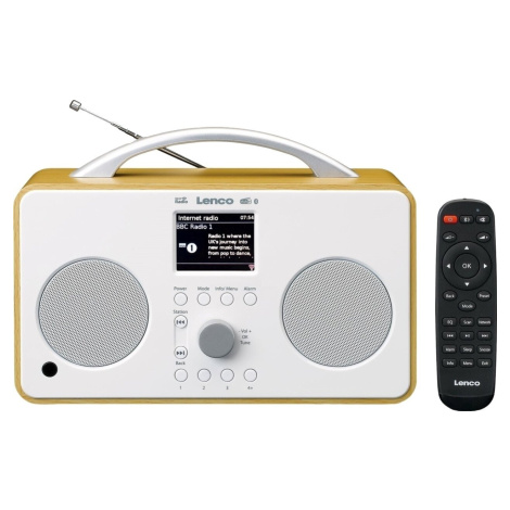 Lenco PIR-645WH White Internetové rádio