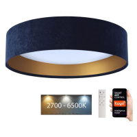 LED Stropní svítidlo SMART GALAXY LED/36W/230V Wi-Fi Tuya modrá/zlatá + DO
