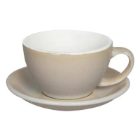 Loveramics Egg - Cafe Latte 300 ml Cup and Saucer - Ivory