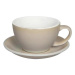Loveramics Egg - Cafe Latte 300 ml Cup and Saucer - Ivory