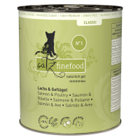 Výhodné balení catz finefood 12 x 800 g - losos a drůbež