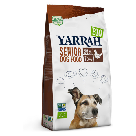 Yarrah Bio Senior kuřecí - výhodné balení 2 x 10 kg
