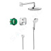 HANSGROHE Croma Select E Sprchový set 180 s termostatem Ecostat E, 2 proudy, chrom 27294000