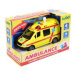 Wiky Auto ambulance záchranáři plast 14,5cm na baterie se světlem a zvukem