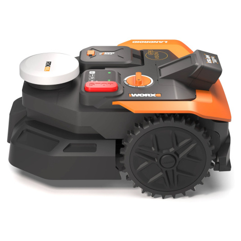 WORX Robotická sekačka WR365E Vision Cloud 650 m2 (RTK + AI V-SLAM Stereo)