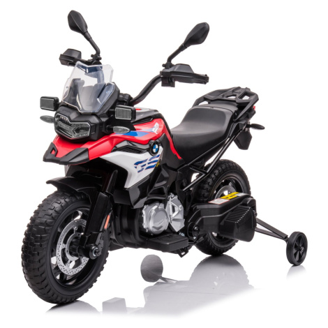 Dětská elektrická motorka BestBerg BBCC-80R – BMW F 850 GS / od 3 let / nosnost 30 kg / červená