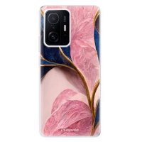 iSaprio Pink Blue Leaves pro Xiaomi 11T / 11T Pro