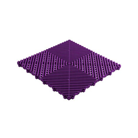Swisstrax dlaždice modulární podlahy typu Ribtrax Pro 40×40 cm barva Cosmic Purple fialová