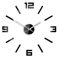 Moderní nástěnné hodiny ARABIC BLACK