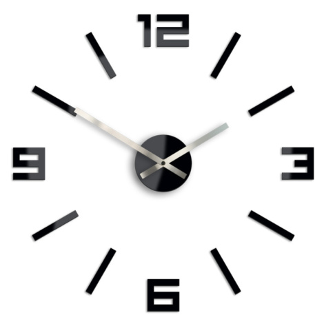 Moderní nástěnné hodiny ARABIC BLACK