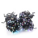 twinkly Řetěz Twinkly RGB cluster, černý, 400 světel 6 m