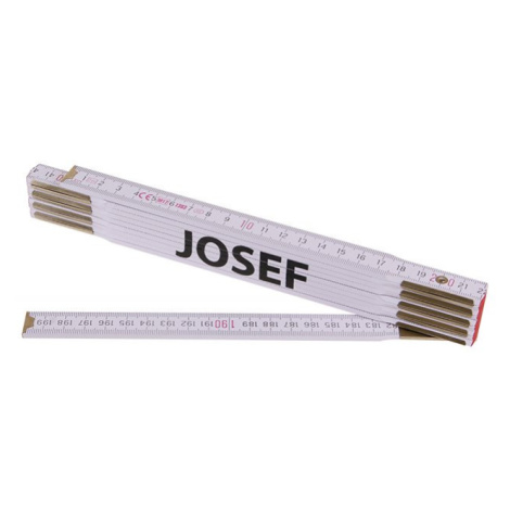 FESTA Metr skládací 2m JOSEF (PROFI, bílý, dřevo)