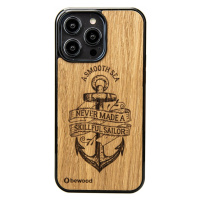 Pouzdro Bewood pro iPhone 15 Pro Max Kotva Dub