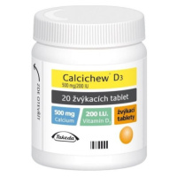 Calcichew D3, 500mg/200IU 20 tablet