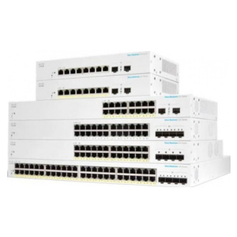 Cisco switch CBS220-16T-2G, 16xGbE RJ45, 2xSFP, fanless