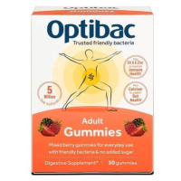 Optibac Adult Gummies Želé s probiotiky pro dospělé 30 ks