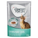 Výhodné balení Concept for Life 24 x 85 g - Sterilised Cats - v omáčce