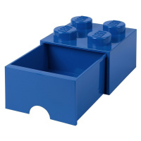 Lego® úložný box 250x252x181 se šuplíkem tmavě modrý