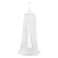 BELISIMA - Závěsný stropní luxusní baldachýn-nebesa + podložka bílá