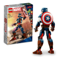 Sestavitelná figurka: Captain America - LEGO® Marvel (76258)