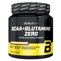 BioTech USA BCAA + Glutamine Zero 480g - broskvový ledový čaj