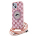 Kryt Karl Lagerfeld KLHMP15SHCKCKLCP iPhone 15 6.1" pink hardcase IML Crossbody Monogram Karl & 