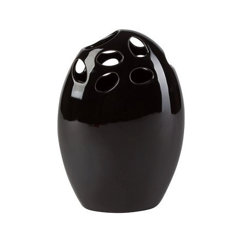 by inspire Váza 'Egg hole' (15x8,5x21,5 cm), černá