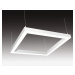 SEC Závěsné LED svítidlo nepřímé osvětlení WEGA-FRAME2-AA-DIM-DALI, 72 W, bílá, 1165 x 1165 x 50