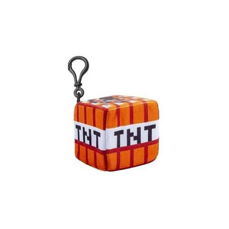 Plyšák s klipem Minecraft - TNT, 8 cm