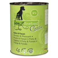 Dogz finefood s kuřecím a bažantím masem 400 g