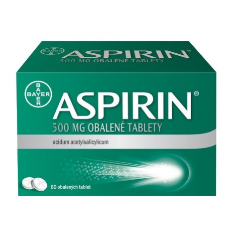 ASPIRIN 500MG obalené tablety 80