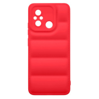 Zadní kryt OBAL:ME Puffy pro Xiaomi Redmi 12C, červená