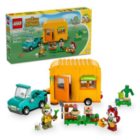 Lego® animal crossing™ 77054 leif, karavan a zahradnictví