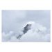 Fotografie Clouds envelop Mount Midi dOssau in, poliki, (40 x 26.7 cm)