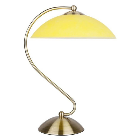 Patinovaná stolní lampa kancelářská 60W E27 Lido CANDELLUX